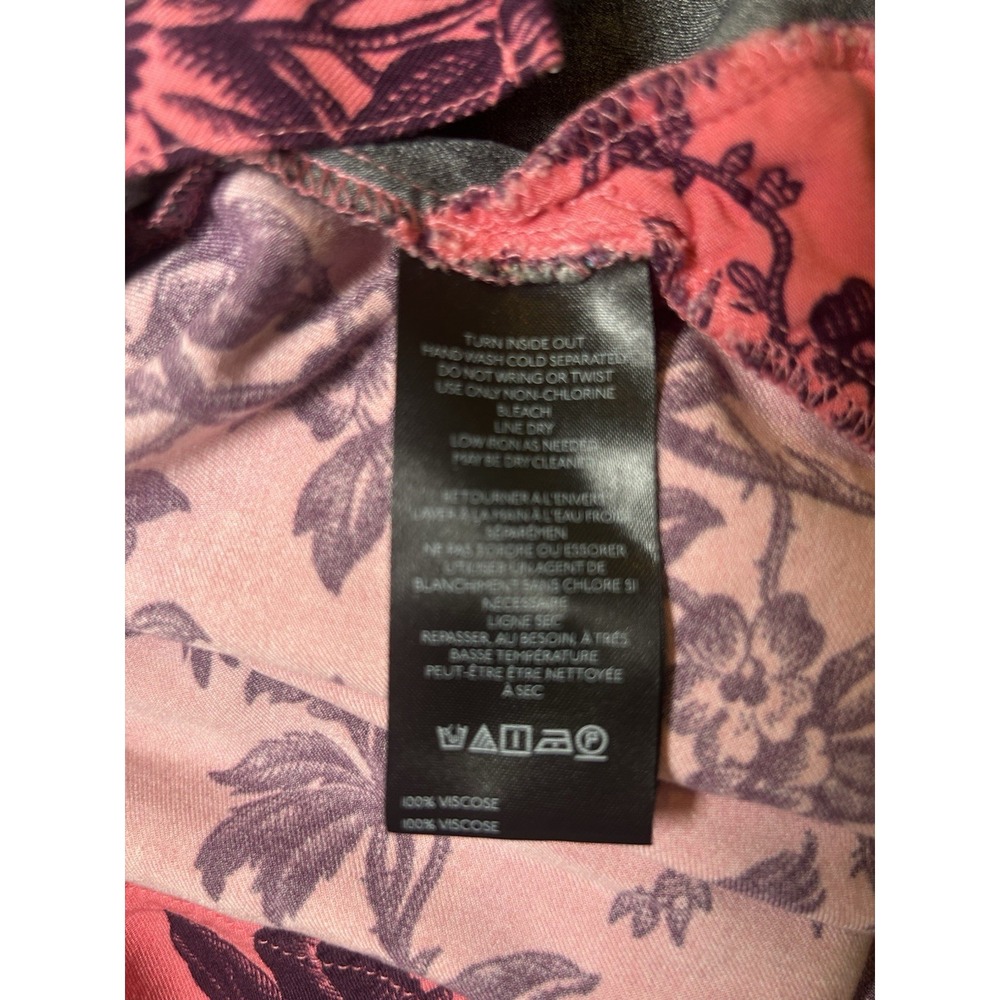 Maeve Alisa Contrast Button down Shirt With Bows, Floral, And Dog Print - Picture 6 of 8